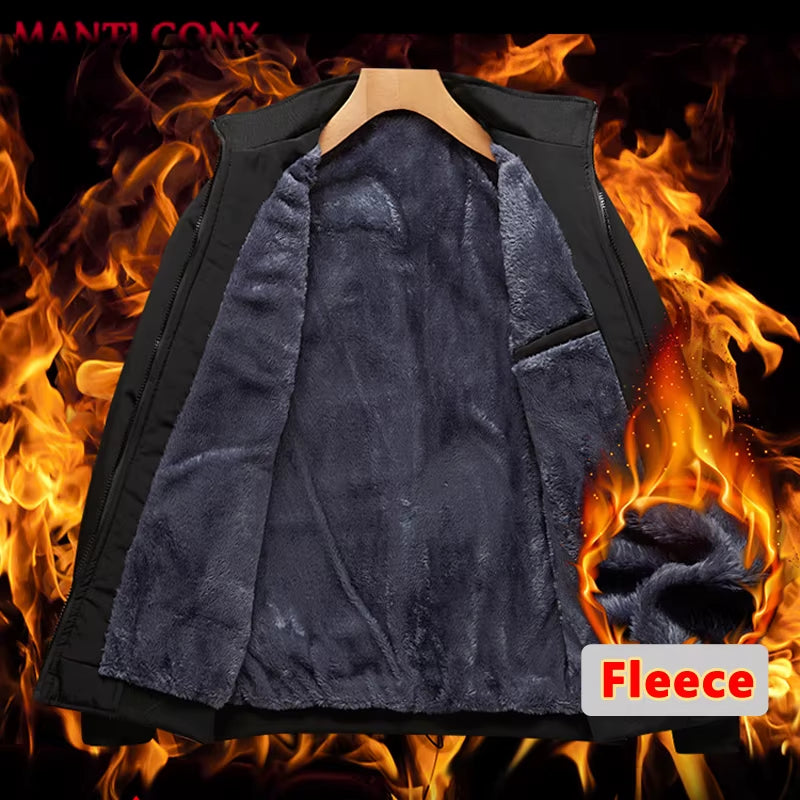 Stylish and Warm Luxury Men's Winter Coats - Perfect for Business and Casual Wear, Available in Sizes L-3XL